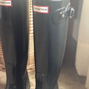Hunter Original Black Tall Boot